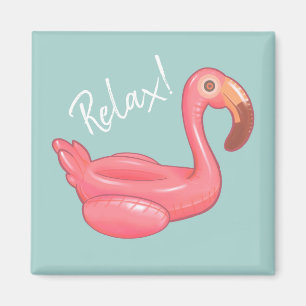 Imán Relax Flamingo Float