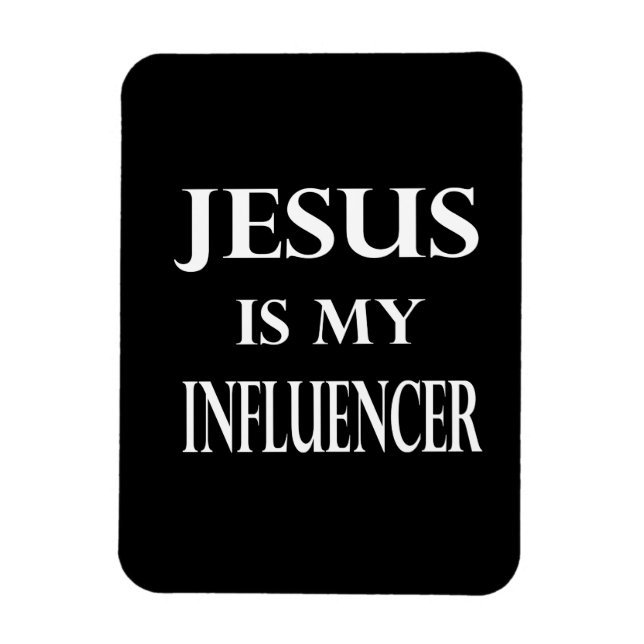 Imán Religión - Jesús es mi influyente (Vertical)