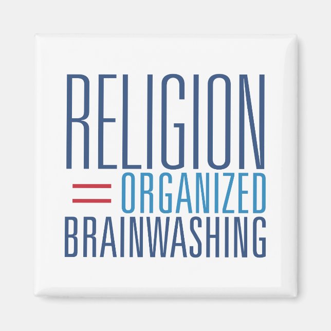 Imán Religión = Lavado de cerebro organizado (Frente)