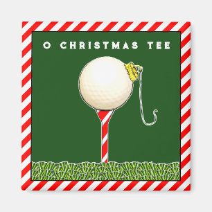 Imán Relleno de calcetín de Navidad de golf