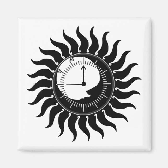 Imán Reloj Celestial 12:45 Magnet (Frente)