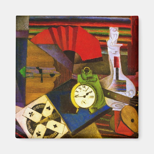 Imán Reloj de alarma de Diego Rivera (Frente)