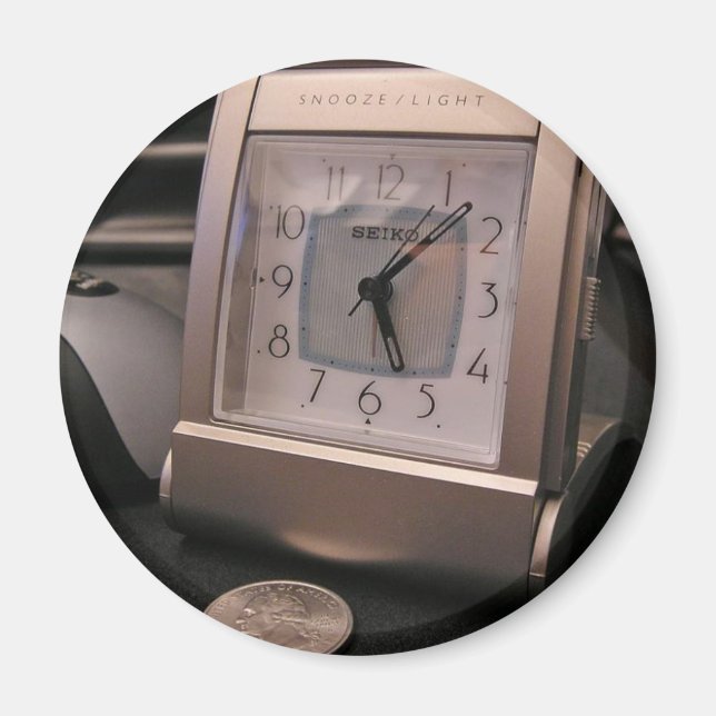 Imán Reloj de alarma de Seiko (Frente)