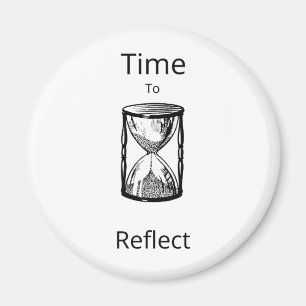Imán reloj de arena