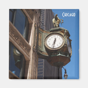 Imán Reloj de Chicago