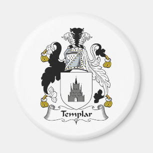 Imán Reloj familiar templario
