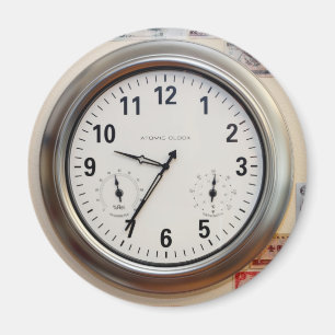 Imán Reloj y moneda