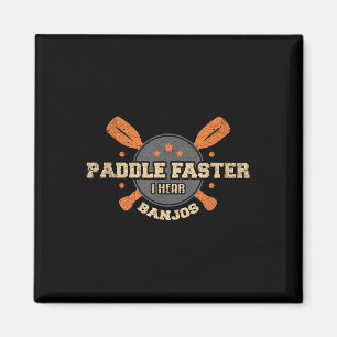 Imán Rema Más Rápido Escucho Banjos Camiseta Camping Ca