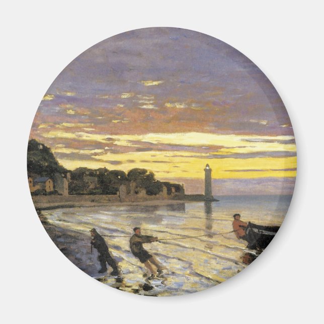 Imán Remando un barco, Honfleur (Frente)