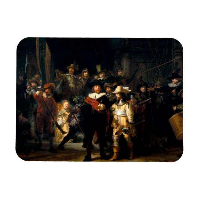 Imán Rembrandt The Night Watch (Horizontal)
