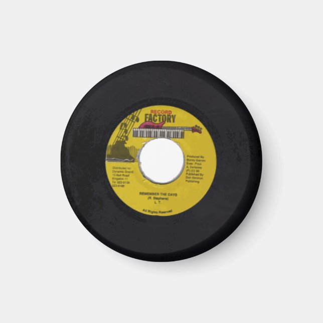 Imán Remember_The_Days_ (Frente)