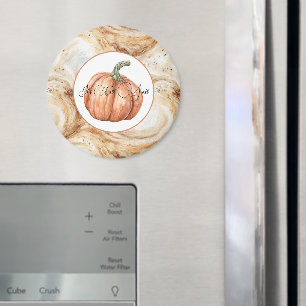Imán Remolinos de Latte de Calabaza Otoño Todos