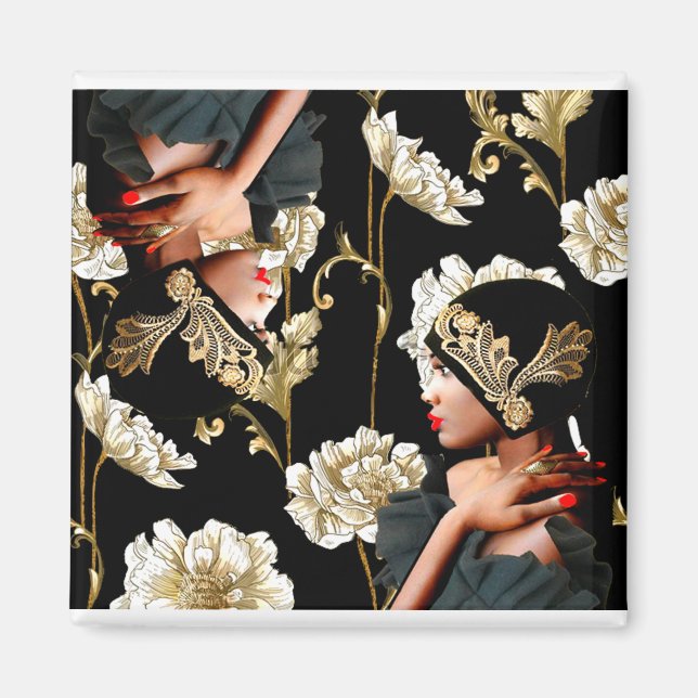 Imán Renacimiento de Harlem en los años 20 (Frente)