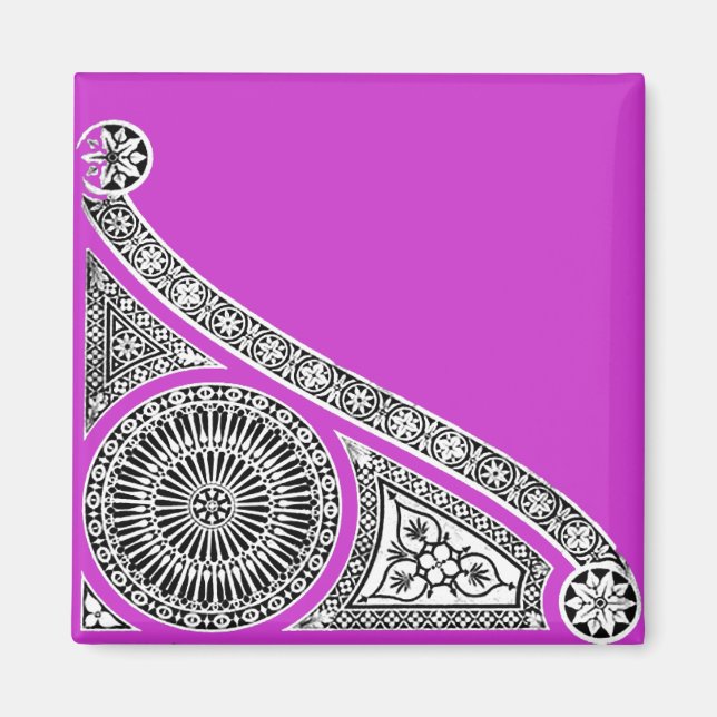 Imán RENAISSANCE morado (Frente)