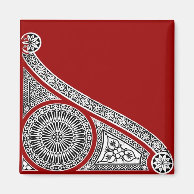 Imán RENAISSANCE rojo (Frente)