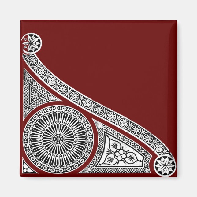 Imán RENAISSANCE rojo (Frente)