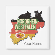 Renania del Norte Westfalia Alemania Retro NRW Sou