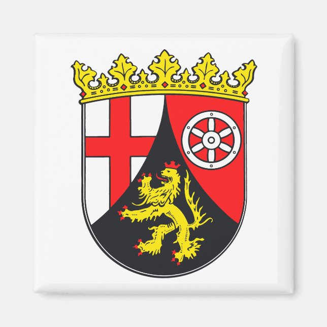 Imán Renania-Palatinado escudo de armas (Frente)