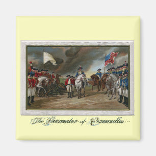 Imán Rendición de Lord Cornwallis en Yorktown