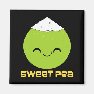 Imán Rendimiento de relación linda pareja Sweet Pea