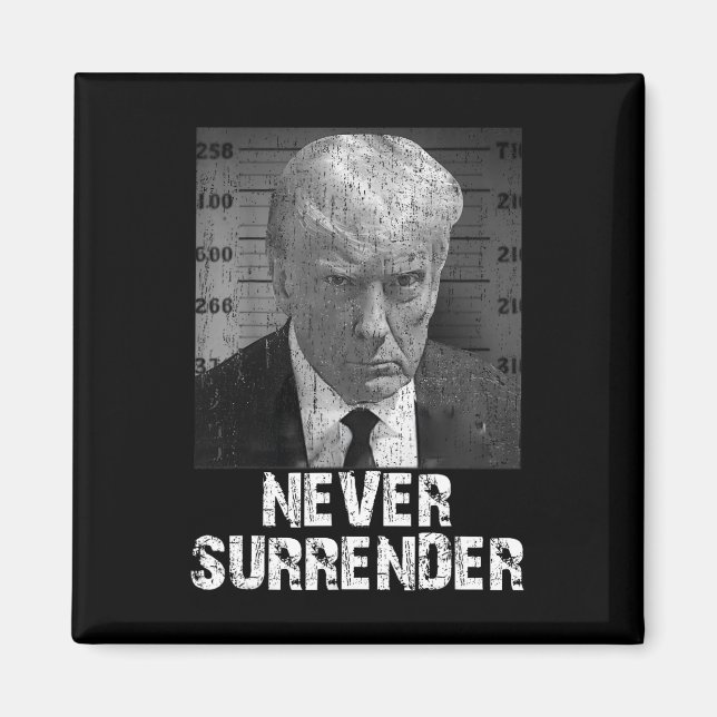 Imán Rendirse a favor de Trump (Frente)