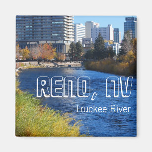Imán Reno/el río Truckee céntrico