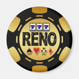 IMÁN RENO GOLD AND BLACK POKIP CHIP