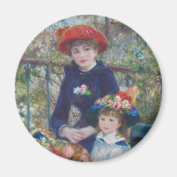 Renoir Dos Hermanas Terraza Impresionismo Francés 