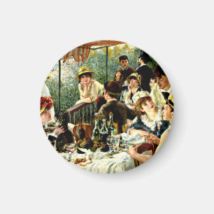 Imán Renoir - El almuerzo del Fiesta del barco-1881