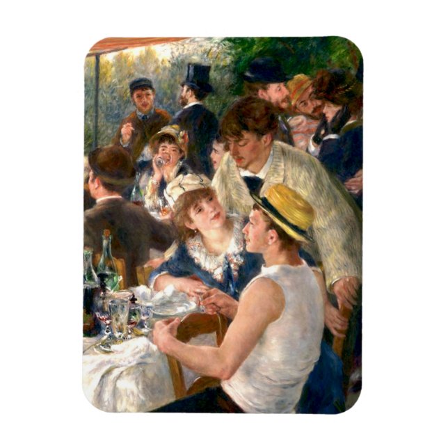 Imán Renoir French Luncheon Boating Party (Vertical)