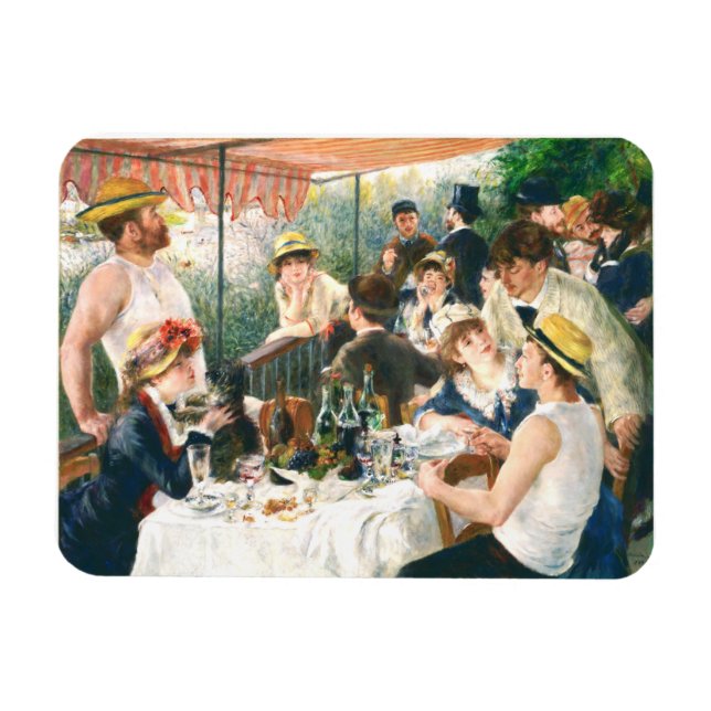 Imán Renoir  Luncheon of the Boating Party Renoir    (Horizontal)