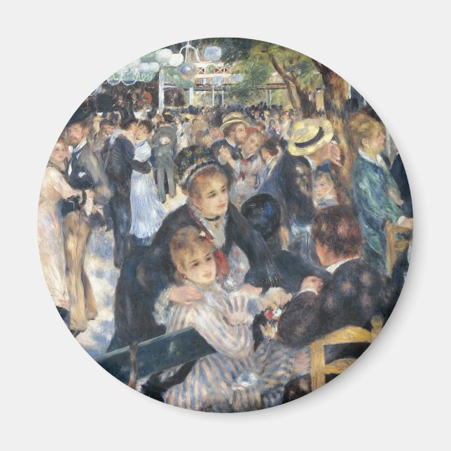 Imán Renoir Moulin Dance Galette Fiesta (Frente)