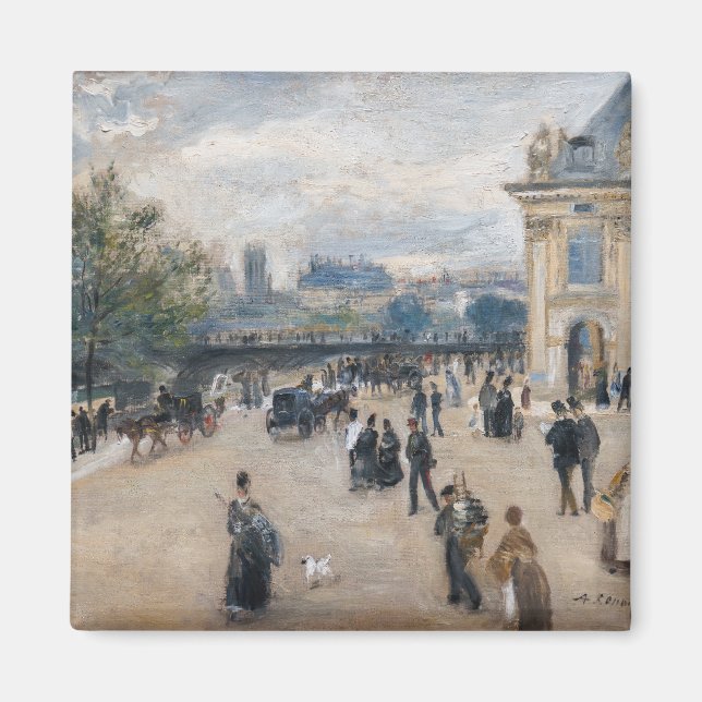 Imán Renoir - París, Institut au Quai Malaquais (Frente)