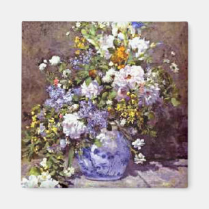 Imán Renoir: Vase azul