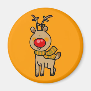 Imán Renos de nariz roja