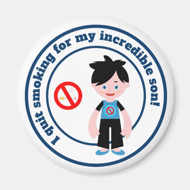 Imán Renuncio por mi hijo (Frente)