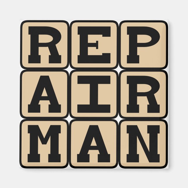 Imán Repairman, Handyman (Frente)
