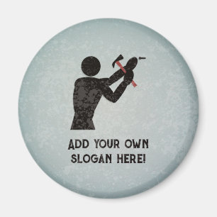 Imán Reparación de tipo, Handyman, DIY King - añadir te