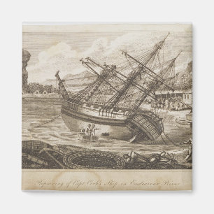 Imán Reparación del barco de Captain Cooks