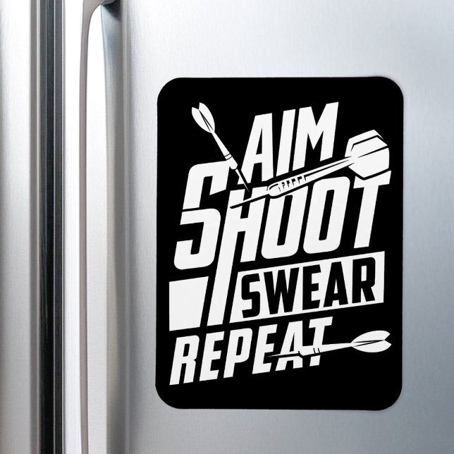Imán Repetición de Aim Shoot Swera - Funny Dart Fan (Subido por el creador)