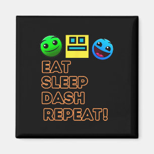 Imán Repetir Dash Dormir Videojuego Geometría Videojuga