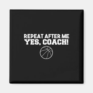 Imán Repetir después de mí Sí Coach Basketball