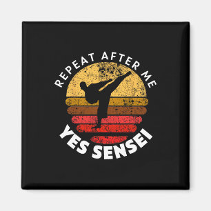 Imán Repetir después de mí Sí Sensei
