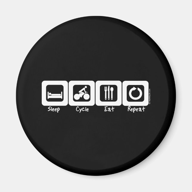 Imán Repetir el ciclo de sueño (Frente)