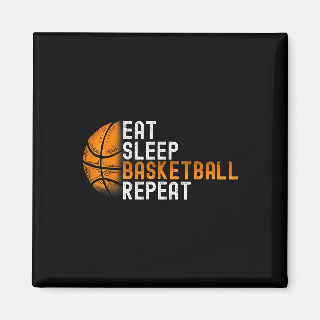 Imán Repetir el sueño del baloncesto (Frente)