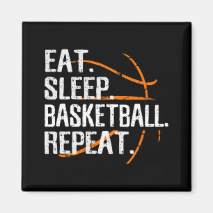 Imán Repetir el sueño del baloncesto - Regalo para balo