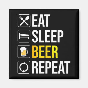 Imán Repetir la cerveza de sueño
