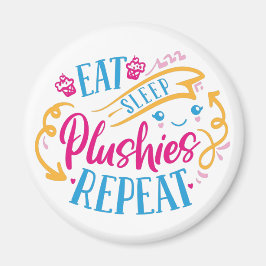 Imán Repetir las plushías de sueño | Divertido colorido