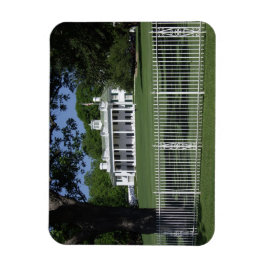 Imán Réplica de Monte Vernon en el lago de Rock Blanco 