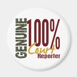 Imán Reportero de corte auténtico